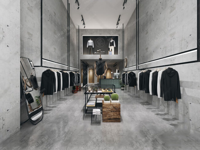 clothing interior design 3d model 2 clothing interior design 3d model