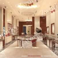 Jewelry Store Interior design 3d model