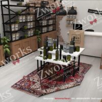 Spices Shop Interior design 3d models
