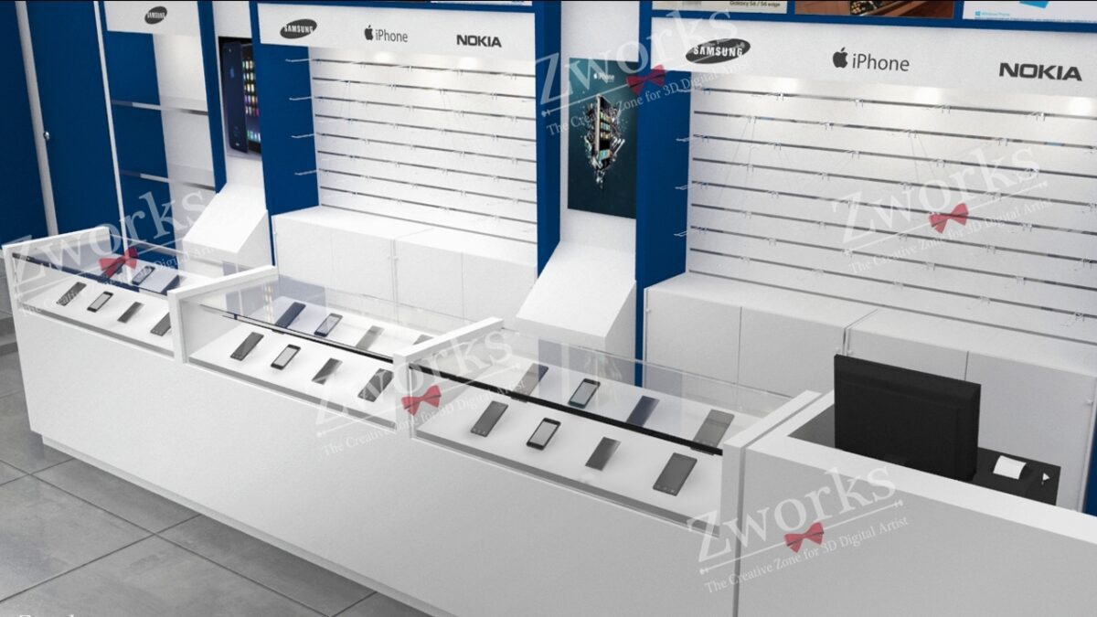 Mobile Store 3D Model Zworks 3D Models